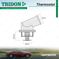 Tridon Thermostat for Holden Barina SB 1.6L C16XE X16XE 1994-1998