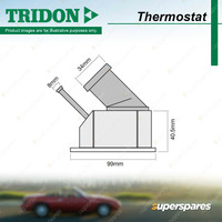 Tridon Thermostat for Holden Astra TR 1.8L C18SEL 06/1996-09/1998