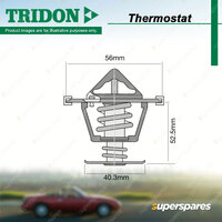 Tridon High Flow Thermostat for HSV Maloo GXP R8 VE VF Senator VE VE3 VF