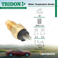 Tridon Water Temperature Switch with Light for Alfa Romeo 146 156 GTV Spider