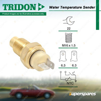 Tridon Water Temperature Gauge Switch with Warning Light for Fiat Ducato