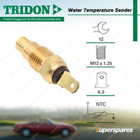 Tridon Water Temperature Sender for Nissan Urvan Bluebird Pintara Vanette