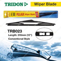 Tridon Rear Conventional Plastic Wiper Blade 12" for Hyundai i30 FD iX35 LM