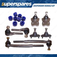 Ball Joint Tie Rod End Sway Bar Bush Rebuild Kit for Ford Falcon XW XY 69-72