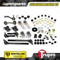 Front Whiteline Suspension Rebuild Kit for Ford Falcon XW XY 6/8CYL 9/1966-1972