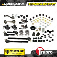 Front Whiteline Suspension Rebuild Kit for Ford Falcon XR 6/8CYL 9/1966-1972