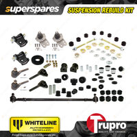 Front Whiteline Suspension Rebuild Kit for Ford Falcon XK XL 6CYL 9/1960-8/1966