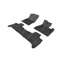 Front + Rear Trufit 3D Rubber Mats Kagu Series for BMW X5 E70 X6 E71 2008-2014