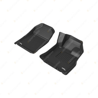 Front Pair Trufit 3D Rubber Mats Kagu Series for Mazda BT50 2020-2023+