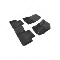 Front + Rear Trufit 3D Rubber Mats Kagu Series for Mitsubishi ASX 2010-On