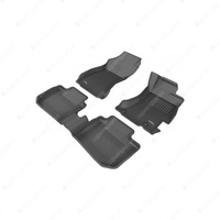 Front + Rear Trufit 3D Rubber Mats Kagu Series for Subaru XV 2012-2017