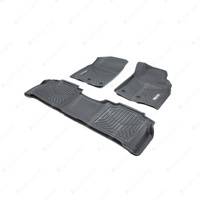 F + R Trufit 3D Rubber Mats Maxtrac Series for Lexus LX570 LX450d 2013-2021