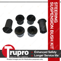 Trupro Front Control Arm Upper+Lower Inner Bush Kit For Mitsubishi Triton 2WD MK