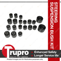 Trupro R Control Arm Upper And Lower+Trailing Arm Bush Kit For Mitsubishi 380 DB