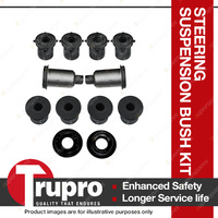 Trupro Rear Spring Bush Kit For Toyota Landcruiser 76 78 79 99-6/09