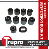 Trupro Rear Trailing Arm + Panhard Rod Bush Kit For Nissan Patrol Y61 GU 2 Wagon