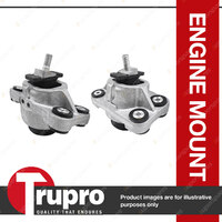 2 x Trupro Front Engine Mounts for Land Rover Range Rover LG 306DT 3.0L 12/13-On