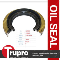 1 x Front Axle Shaft Oil Seal for Holden Jackaroo Jackaroo Rodeo I4 Inner