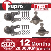 4 Pcs Trupro Lower+upper Ball Joints for TOYOTA COMMERCIAL TARAGO AC2# YR2_ CR2_