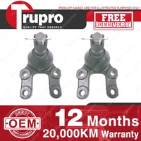 2 Pcs Trupro Lower Ball Joints for NISSAN COMMERCIAL NAVARA 4WD D21 SERIES