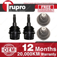 4 Pcs Trupro Lower+upper Ball Joints for FORD TEERITORY SX & SY series 2 09-on