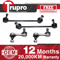 4 Pcs Trupro Front+Rear Sway Bar Links for BMW E39-5 Ser except 535i 540i M5