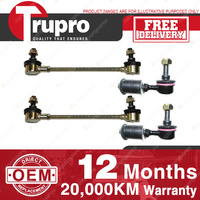 4 Pcs Trupro Front+Rear Sway Bar Links for VOLVO S40 V40 SERIES 00-on