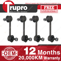 4 Pcs Trupro Front+Rear Sway Bar Links for TOYOTA SUPRA MA70 86-93