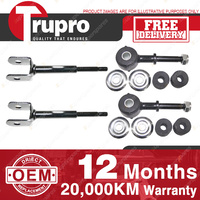 4 Pcs Trupro Front+Rear Sway Bar Links for TOYOTA LANDCRUISER 6CYL 100 Ser