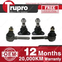 Trupro Ball Joint Tie Rod Kit for VOLKSWA KOMBI VAN COIL SPRING SUSPENSION 81-83