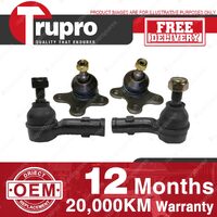 Trupro Ball Joint Tie Rod End Kit for VOLKSWAGEN POLO POWER STEER 94-99