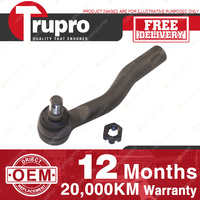 1 Pc Trupro LH Outer Tie Rod for TOYOTA LANDCRUISER V6 100 Ser IFS front 99-02