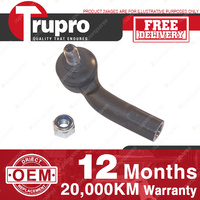 1 Pc Trupro LH Outer Tie Rod End for VOLKSWAGON POLO POWER STEER 94-99
