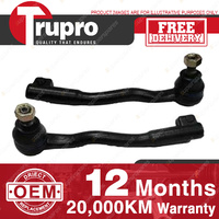2 Pcs Premium Quality Trupro LH+RH Outer Tie Rod Ends for BMW E38-7 SERIES 94-on