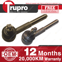 2 Pcs Trupro LH+RH Outer Tie Rod Ends for CHEVROLET CHEV LUV KB20 KB25 72-81