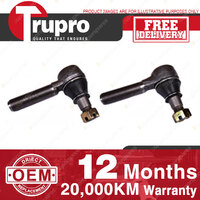 2 Pcs Trupro L+R Outer Tie Rod Ends for MAZDA COMMERCIAL E2000 E2500 E2700 71-77