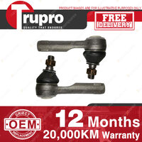 2 Pcs Trupro LH+RH Outer Tie Rod Ends for NISSAN PULSAR N14 JAPANESE RACK 91-96