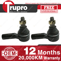 2 Pcs Trupro LH+RH Outer Tie Rod Ends for SSANGYONG MUSSO 4WD WAGON 98-02