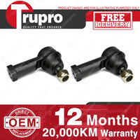 2 Pcs Premium Quality Trupro LH+RH Outer Tie Rod Ends for WOLSELEY 1500 58-60