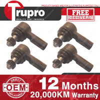 4 Pcs Trupro Outer Inner Tie Rod Ends for HOLDEN JACKAROO UBS 25 4WD 12/91-12/97