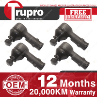 4 Pcs Trupro Outer Inner Tie Rod for VOLKSWAGON TYPE 3 KARMANNGHIA 1600 1968-74