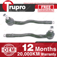 2 Pcs Trupro LH+RH Outer Tie Rod Ends for BMW E46-3 Z4 CONVERTIBLE E46-7 SERIES
