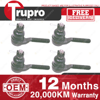 4 Pcs Trupro Outer Inner Tie Rod Ends for DODGE UTILITY 106C VE VF VJ VH VS VK