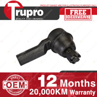 1 Pc Trupro Outer RH Tie Rod End for HOLDEN GEMINI RB MANUAL POWER STEER 85-88