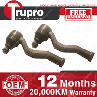 2 Pcs Trupro LH+RH Outer Tie Rod for MAZDA TRAVELLER E1400 E1800 E2000 E2200