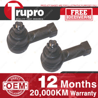 2 Pcs Trupro LH+RH Inner Tie Rod Ends for MITSUBISHI L300 SA SB T100 T120 T121