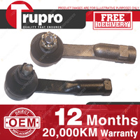 2 Pcs Trupro LH+RH Inner Tie Rod Ends for NISSAN VANETTE C120 C121 C122 78-85 