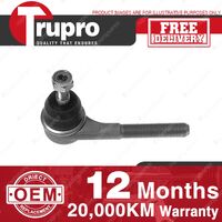 1 Pc Trupro Outer LH Tie Rod End for PEUGEOT 605 206 SERIES 89-ON