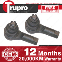 2 Pcs Trupro LH+RH Outer Tie Rod Ends for ROVER QUINTET SU 416i 81-90