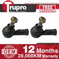 2 Pcs Trupro LH+RH Outer Tie Rod Ends for SAAB 99 90 900 SERIES 75-93
